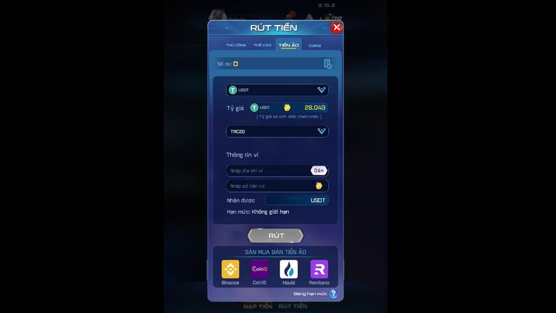 Hướng dẫn rút tiền từ WIN 79 bằng tiền ảo